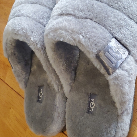 Nwob ugg fluff you slippers - Picture 4 of 10